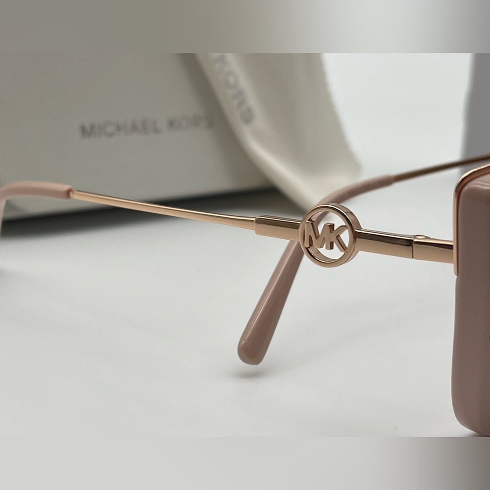 Michael Kors Pink Crystal Cat Eye Sunglasses - Picture 5 of 16